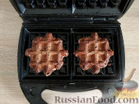 Банановые вафли без сахара