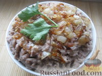 Фасолевый цимес (паштет из фасоли)