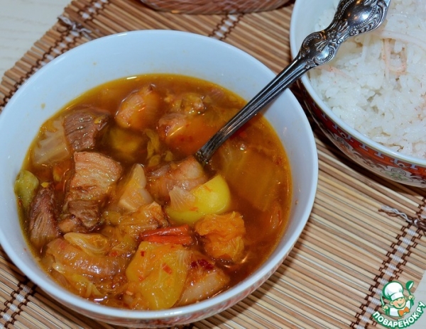 Суп-рагу по-корейски