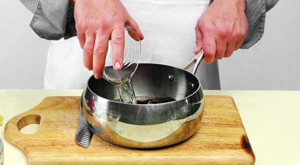 Темпура из баклажанов, цукини и перца