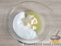 Банановый пирог-перевёртыш с карамелью