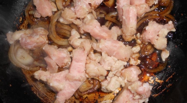 Японский омлет " Оякодон"