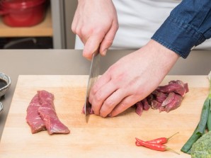 Стир-фрай из говядины и брокколи