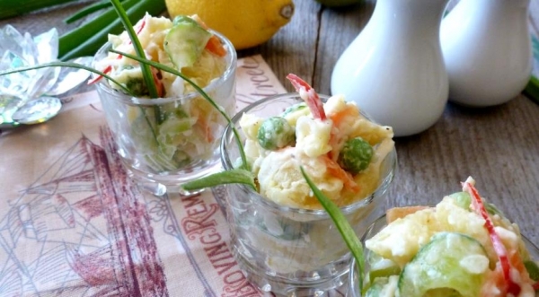 Картофельный салат по-японски (Потэ то сарада)