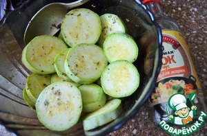 Кабачки со свининой по-корейски