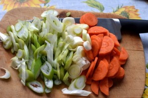 Острая свинина с овощами в мультиварке