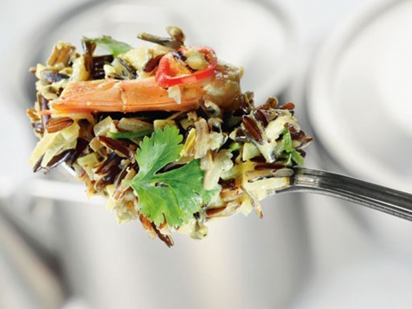 
    Каша карри из&nbsp;дикого риса с&nbsp;креветками
  