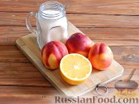 Варенье из нектаринов с апельсином