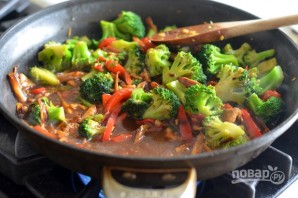 Овощи стир-фрай по-китайски