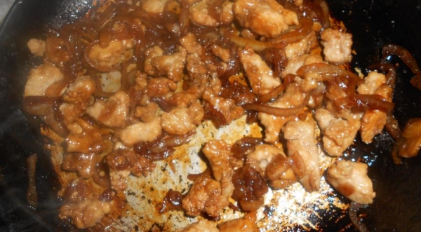 Японский омлет " Оякодон"