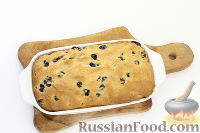 Творожный пирог с черноплодной рябиной