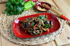 Острые баклажаны с говядиной