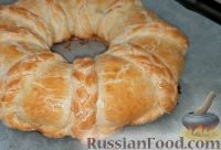 Рыбный пирог "Венок"