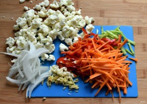 Цветная капуста с яйцами