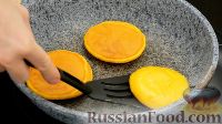 Лимонные панкейки с шоколадом