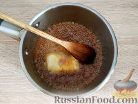 Банановый пирог-перевёртыш с карамелью