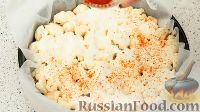 Фарш с беконом и цветной капустой (в духовке)