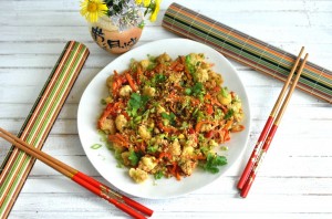 Цветная капуста с яйцами