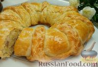 Рыбный пирог "Венок"