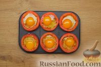 Помидоры, фаршированные брынзой и яйцом