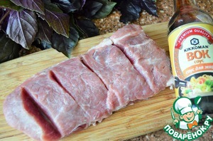 Кабачки со свининой по-корейски