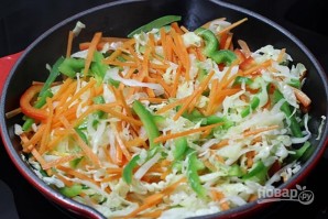 Тушеная капуста по-китайски