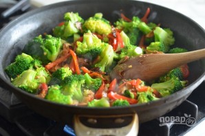 Овощи стир-фрай по-китайски