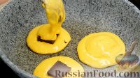 Лимонные панкейки с шоколадом