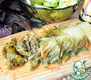 Кабачки со свининой по-корейски