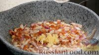 Фарш с беконом и цветной капустой (в духовке)