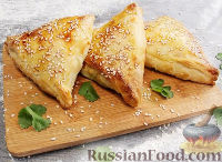 Иерусалимские бурекасы (пирожки) с брынзой и баклажанами