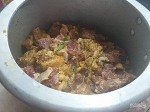 Острая жареная говядина